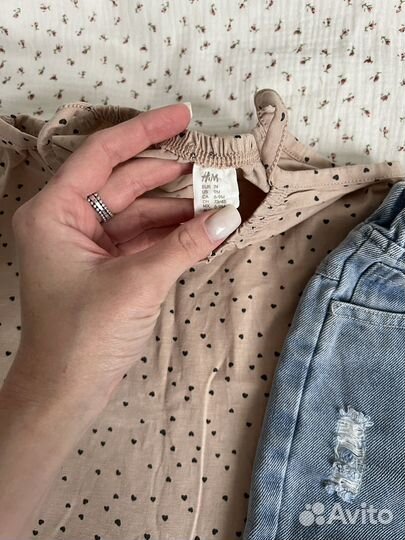 Вещи на девочку пакетом 74-80 размер