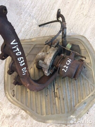 Турбина Мерседес вито 638 02г. 2.2 cdi 611