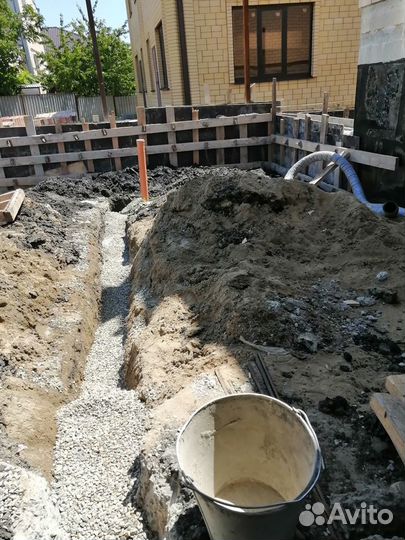 Прочистка канализации.Дренаж,ливневкиВодоснабжение