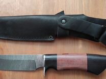 Нож подарочный "Лесник" из дамасской стали венге