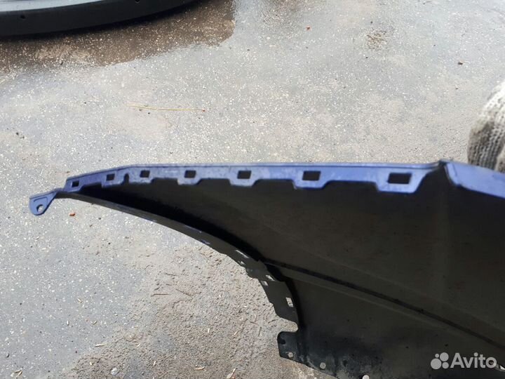 Задний бампер на Nissan Qashqai j11