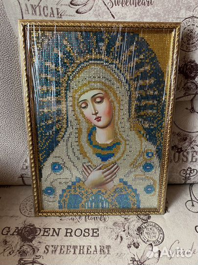Алмазная вышивка готовая работа