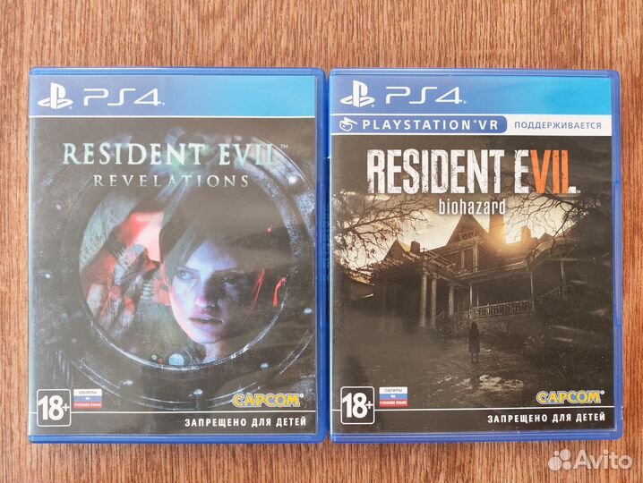 PS4 PS5 Resident Evil Revelations RE VII BioHazard