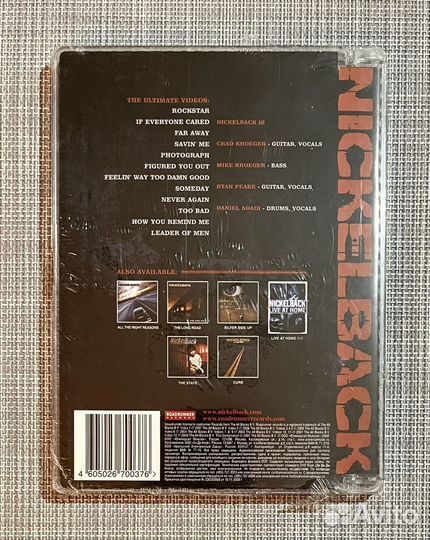 Nickelback - The Ultimate Video Collection DVD Rus