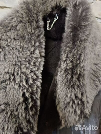Дубленка натуральная женская 48 50 размер