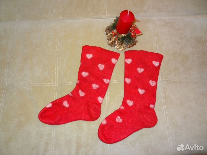 Валяные носочки