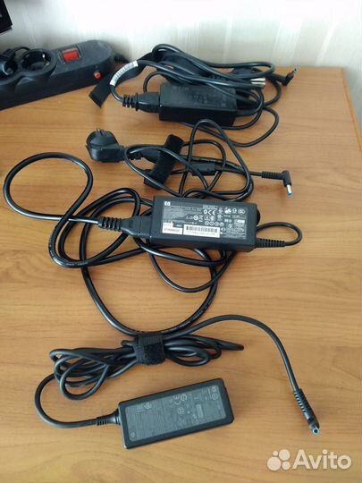 3 блока питания для ноутбуков HP