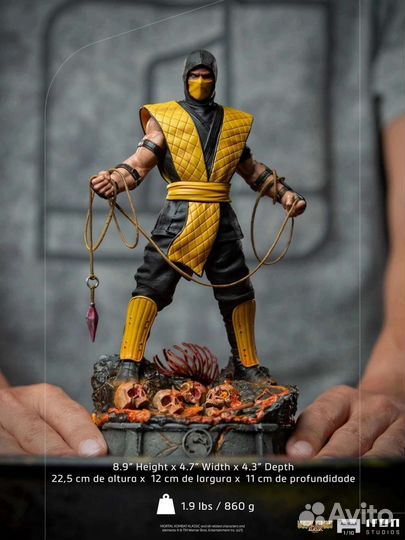 Статуэтки Скорпион и Саб Зиро от Iron Studio