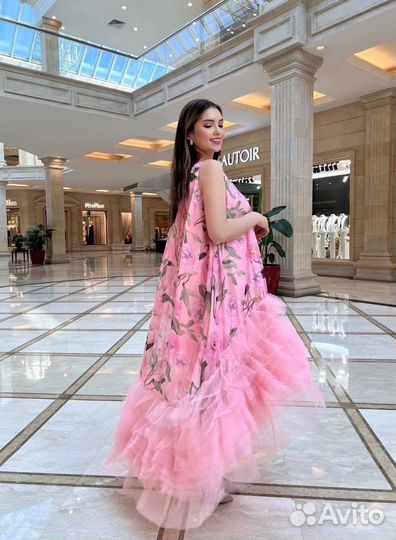 Платье женское вечернее коктельное длинное