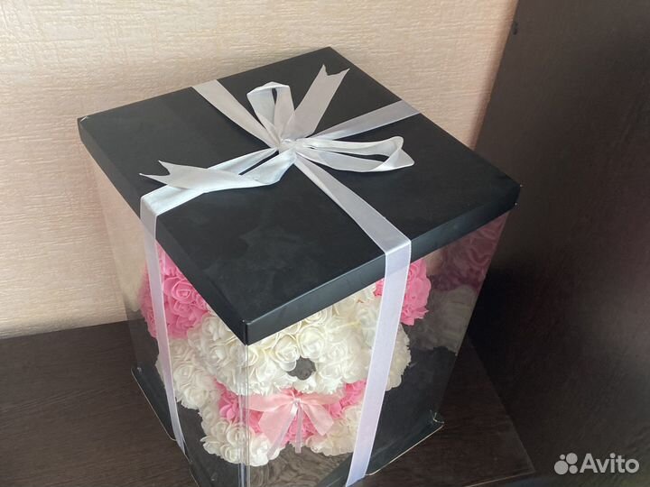 Подарочный мишка и собочка