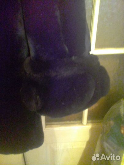 Мутоновая шубка размер М