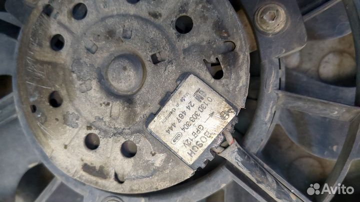 Вентилятор радиатора Opel Zafira B, 2011