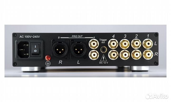 Стерео предусилитель NuForce P-8S silver