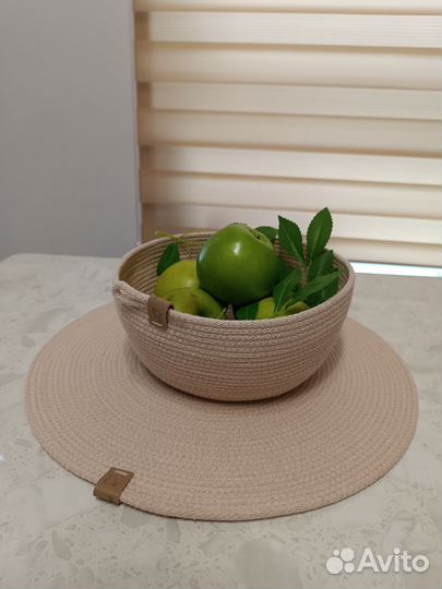 Корзина плетеная