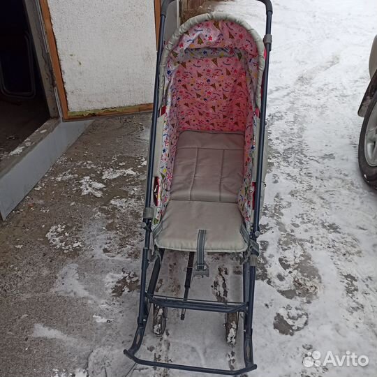 Санки коляска