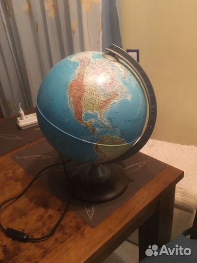 Глобус с подсветкой