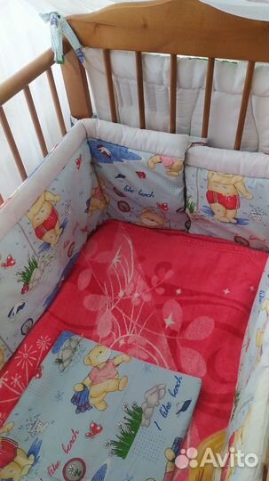 Бортики в детскую кроватку