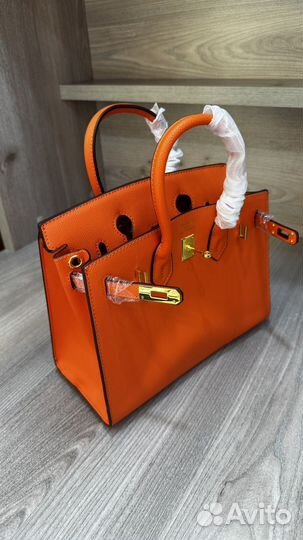 Сумка женская Hermes birkin 25 Сафьяно