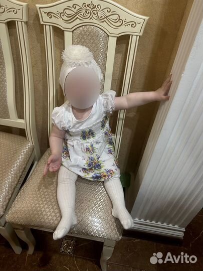 Платье для девочки праздничное 86 92