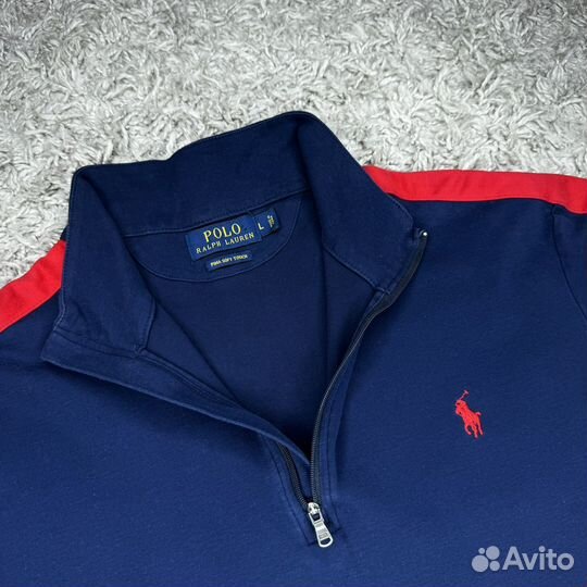 Лонгслив 1/4 зип Polo Ralph Lauren