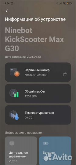 Электросамокат Ninebot by Segway Max G30P