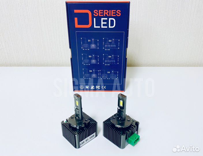 Диодные лампы D3S,лед лампы Aozoom LED D-series
