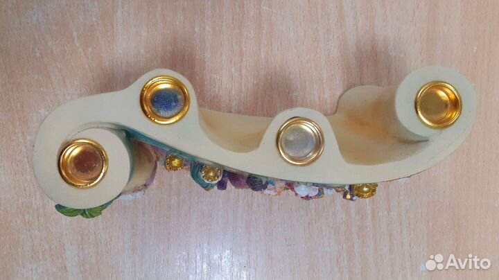 Рождественский вертеп с подсвечниками