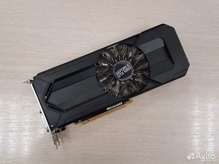 Видеокарта Palit GeForce GTX 1060 StormX,3Gb DDR5