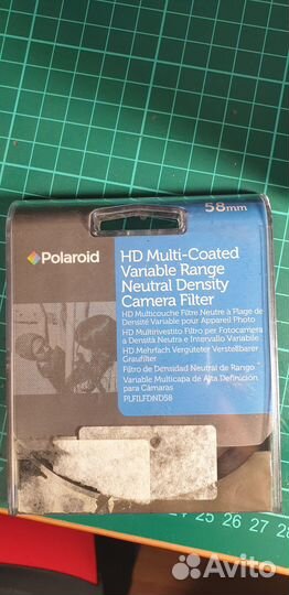 Нейтрально-серый фильтр Polaroid MC Fader ND 58 mm
