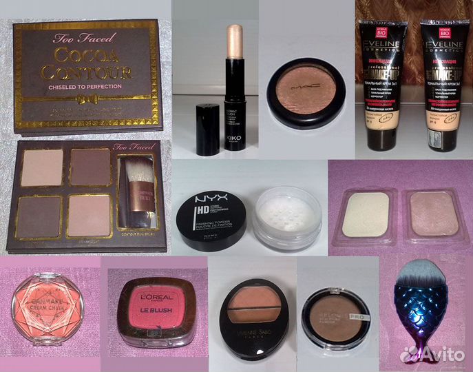 Косметика: Mac- Loreal - Kiko и др