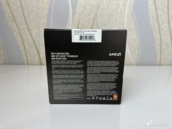 AMD Ryzen 9 7900X3D Новый В Наличии