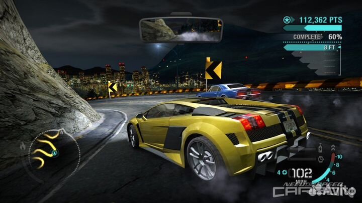 Need For Speed Carbon Xbox 360 диск