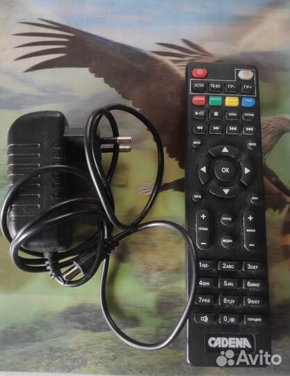 Пульт ду для цифровой приставки cadena с блоком