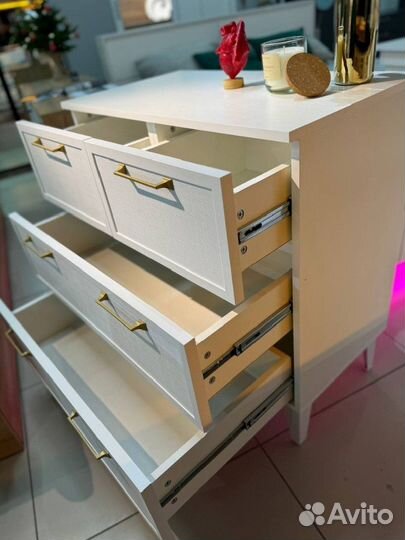 Комод белый мдф