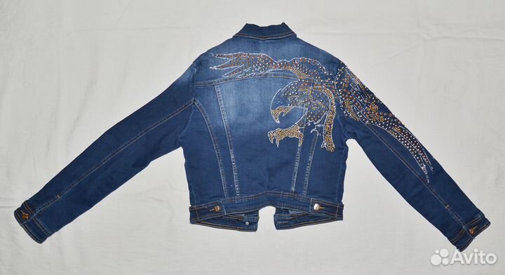 Джинсовая куртка женская размер 42-44