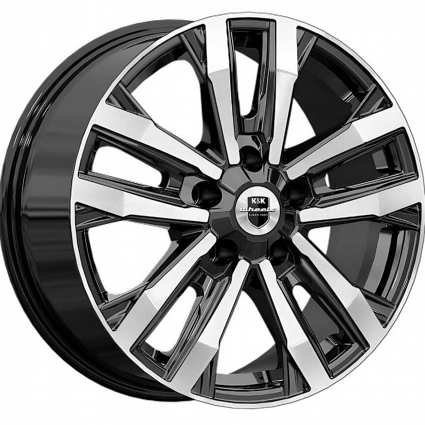 Диски K&K Мичиган 8x18 5x130 ET43 D84.1 Алмаз черный