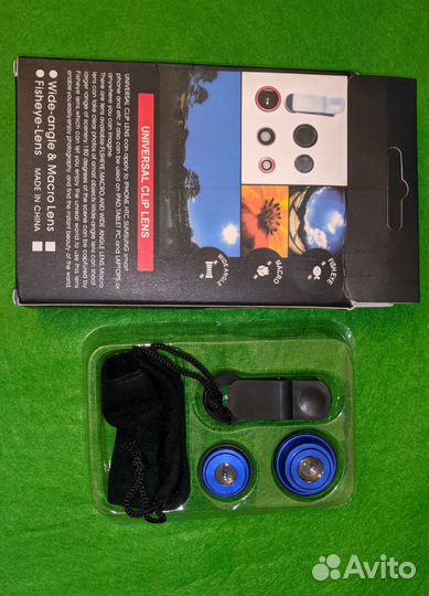 Два объектива рыбий глаз