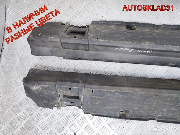 Накладка на порог Opel Astra G 90590677 Combi