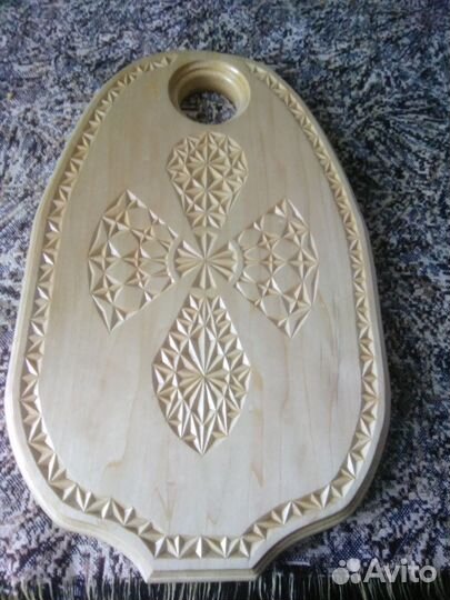 Доска кухонная из цельного дерева