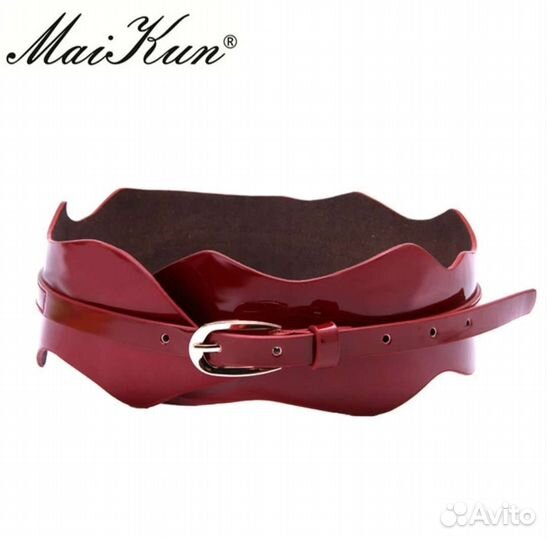 Ремень пояс женский кожа