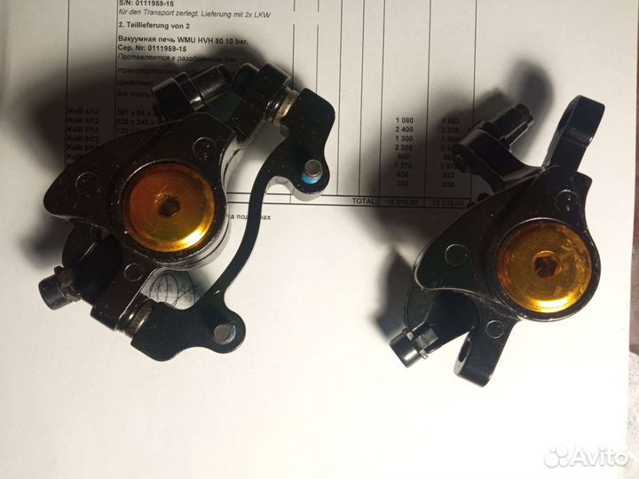 Тормоза дисковые механические Hornet