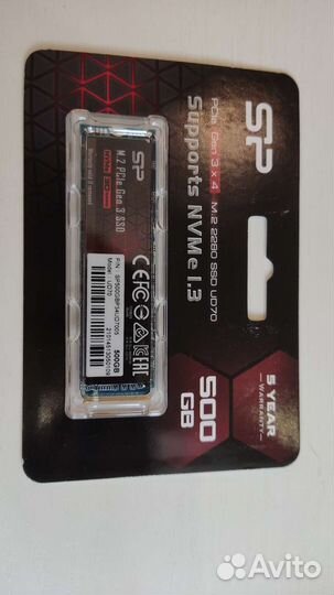 SSD накопитель 500гб UD70 SP500GBP34UD7005
