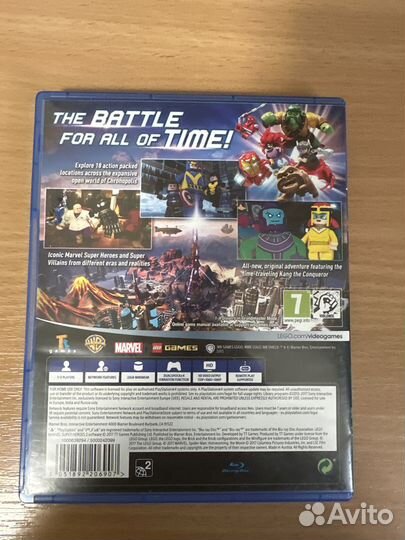 Игровой диск для PS4 Marvel Super Heroes 2