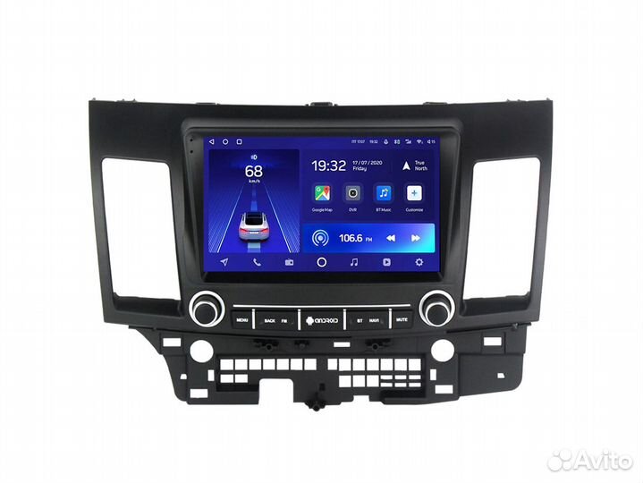 Магнитола Mitsubishi Lancer 10 Teyes (с кнопками)