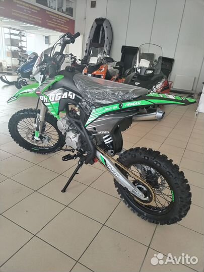 Питбайк Progasi Smart 125cc, зеленый 2023