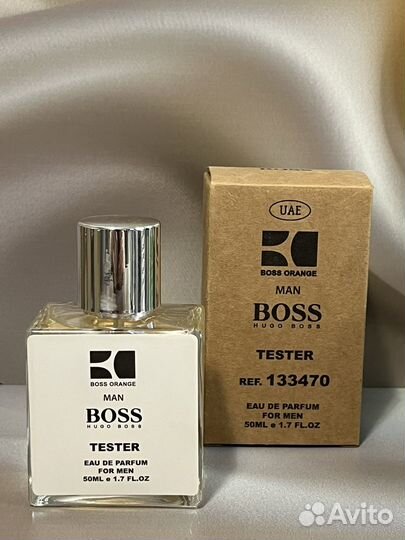Тестер ОАЭ Hugo boss men orange 50 ml