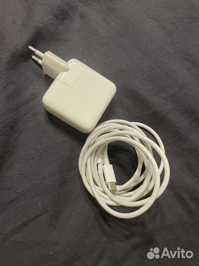 Адаптер apple a2164 30w и кабель apple оригинал