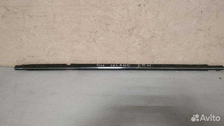 Уплотнитель стекла двери задний правый Lifan