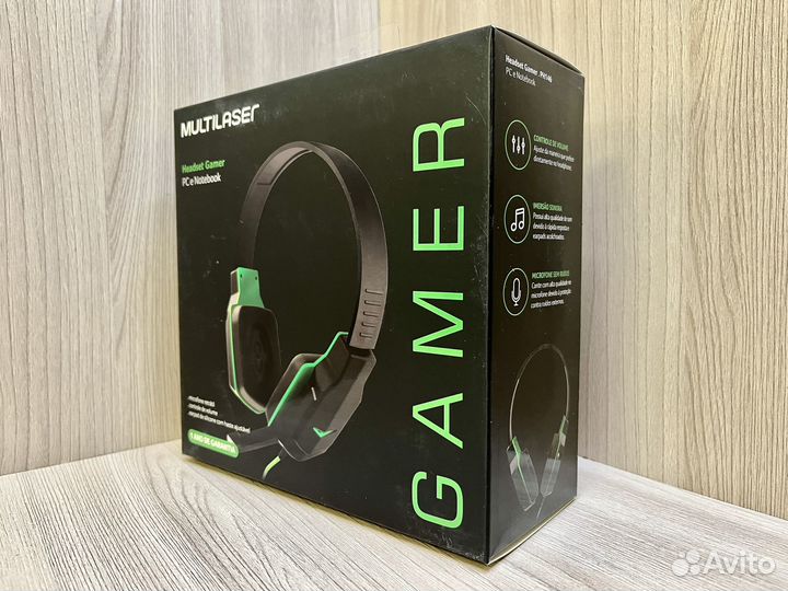 Наушники для геймеров Multilaser Ph146 - новые