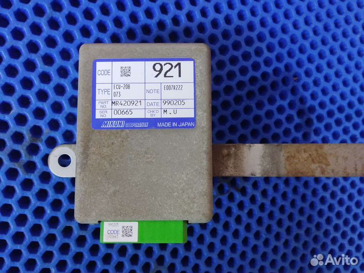 Блок управления дросельной заслонкой mitsubishi